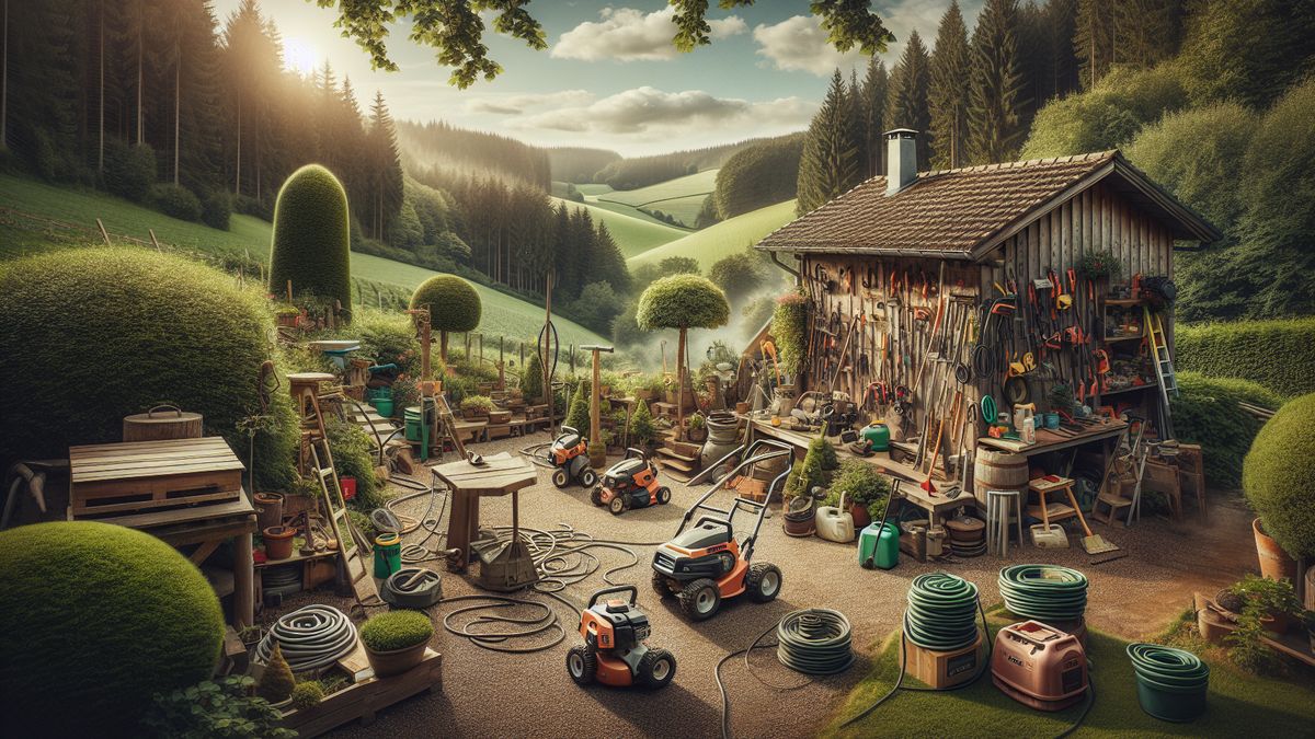 Hochdruckreiniger im Garteneinsatz | FGK GmbH Eifel