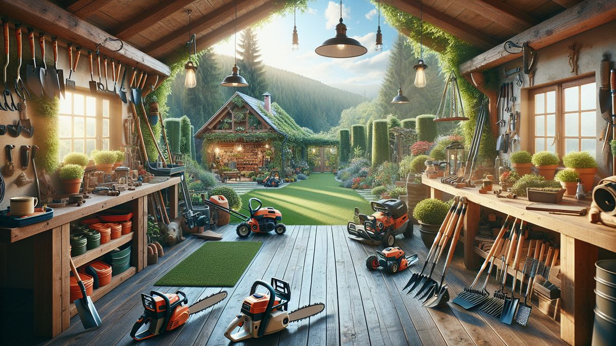 Motorsägen Pflege im Garten | FGK GmbH Eifel