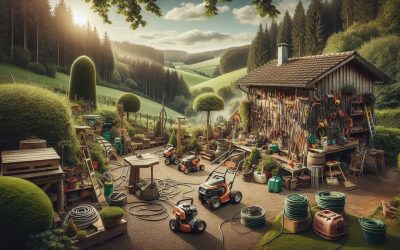 Hochdruckreiniger im Garteneinsatz | FGK GmbH Eifel